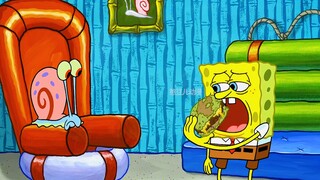 SpongeBob ได้รับเวทมนตร์ Krabby Patty และหากเขากัดเพียงครั้งเดียว เขาจะเรียกหนูอ้วนตัวร้ายออกมา