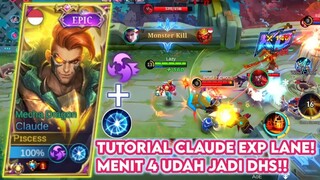 CLAUDE EXP LANE NEW META!! TUTORIAL CLAUDE PATCH TERBARU MENIT 4 UDAH JADI DHS! | TOP GLOBAL CLAUDE