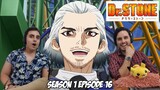 Ishigami Byakuya! | DR. STONE SEASON 1 EP 16 | Brothers Reaction & Review