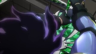 JOJO: Cantaloupe Stand Emperor Green, can shoot emerald water splashes