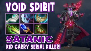 Void Spirit Satanic Gameplay KID CARRY SERIAL KILLER - Dota 2 Gameplay - Daily Dota 2 TV