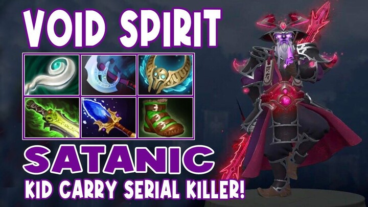 Void Spirit Satanic Gameplay KID CARRY SERIAL KILLER - Dota 2 Gameplay - Daily Dota 2 TV