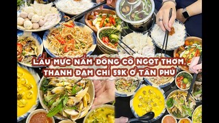 Nồi LẨU MỰC NẤM ĐÔNG CÔ ngọt thơm, thanh đạm chỉ 59K ở Tân Phú | Địa điểm ăn uống