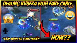 "GOD MODE NA YUNG FANNY GALING NU?" OPEN MIC TEAMMATE | DEALING WITH KHUFRA | SOLOQ RG GRIND | MLBB