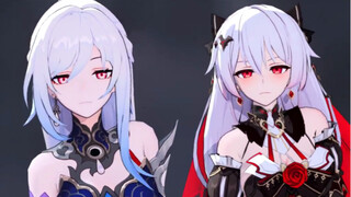 Jingliu and Yuexia, who do you think of with white hair and red eyes?