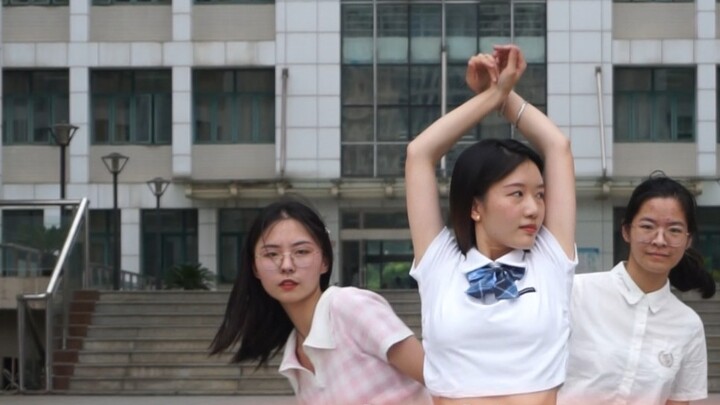 What is it like to dance in front of a library?