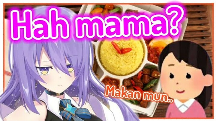 Mama Moona dateng ngantar makanan saat stream [ Clip Moona Hoshinova ]
