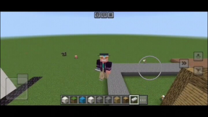 membuat rumah teman | Minecraft building di channel YouTube zenn0