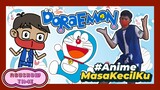 DORAEMON Song Cover & Choreography Dance by Agust si Masker Merah #AnimeMasaKecilKu