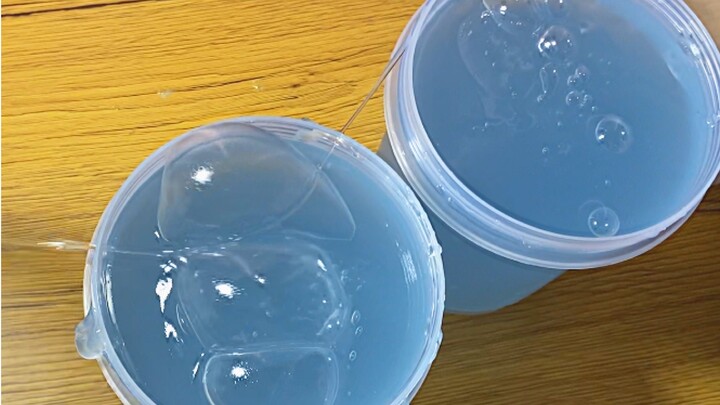 [DIY] [ASMR] Slime 1 liter seharga 4 yuan!!