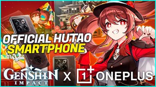 Hutao's phone is CRAZIER than I thought!Genshin's offical hutao collab One plus Ace Pro