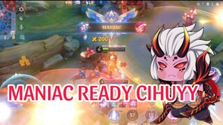 MANIAC READY CIHUYY:)