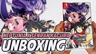 Neptunia X Senran Kagura: Ninja Wars (Nintendo Switch) Unboxing