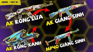 Ai Là Người Có Nhiều Skin Súng !?! | Nối Từ Skin Súng | HEAVY Free Fire