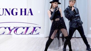 เพลงคัมแบ็คล่าสุดของ Chung Xia "Bicycle" 5 ท่าเต้นเปลี่ยนชุด [Ellen และ Brian]