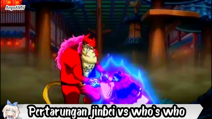 Pertarungan Jinbei vs Who's Who🔥|One Piece|