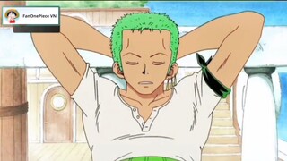 Vẫn là Zoro phải chịu trận... #one_piece #vua_hai_tac