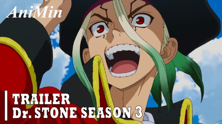 Dr. Stone Season 3 Release 2023 | Dr. Stone Season 3 Trailer