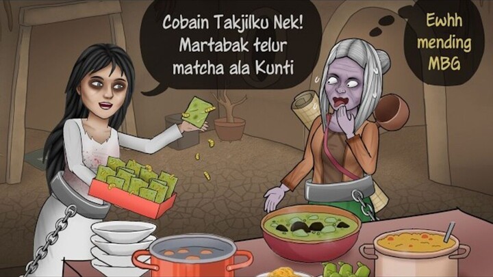 Kegiatan Hantu di Bulan Puasa 3  Kompilasi #HORORKOMEDI Kartun Lucu, Animasi Luc