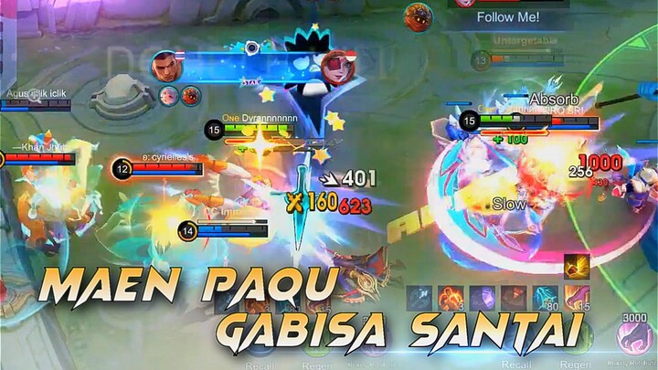 KEASIKAN MAEN PAQU SAMPE GA SADAR UDAH DISPAM..