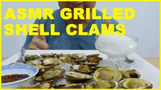 ASMR Mukbang Grilled Shell Clams (ASMR Korea Malaysia Indonesia Thailand Philippines UK USA Japan)