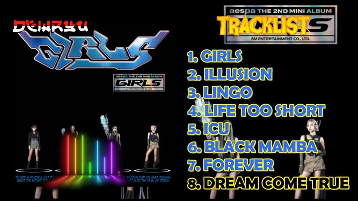 Full Album AESPA - GIRLS _ 2nd Mini Album _DEWRYU