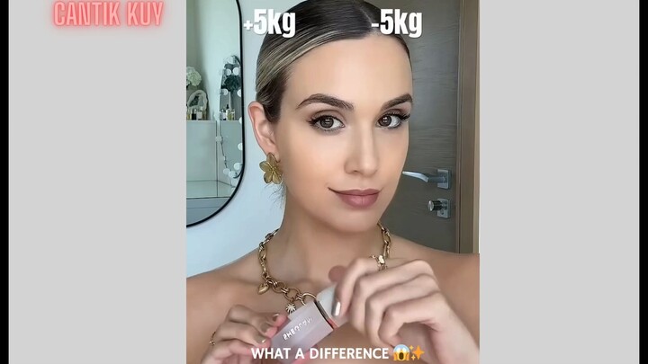 What a difference 😱✨ #makeuphacks #makeuptips #makeuptransformation