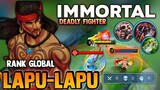 IMMORTAL! LAPU-LAPU BEST BUILD 2021 | TOP GLOBAL LAPU-LAPU GAMEPLAY | MOBILE LEGENDS✓