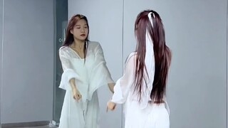 [Doudou] Original choreography "Jue Ai" Cang Lan Jue theme song includes mirror dance teaching. "How