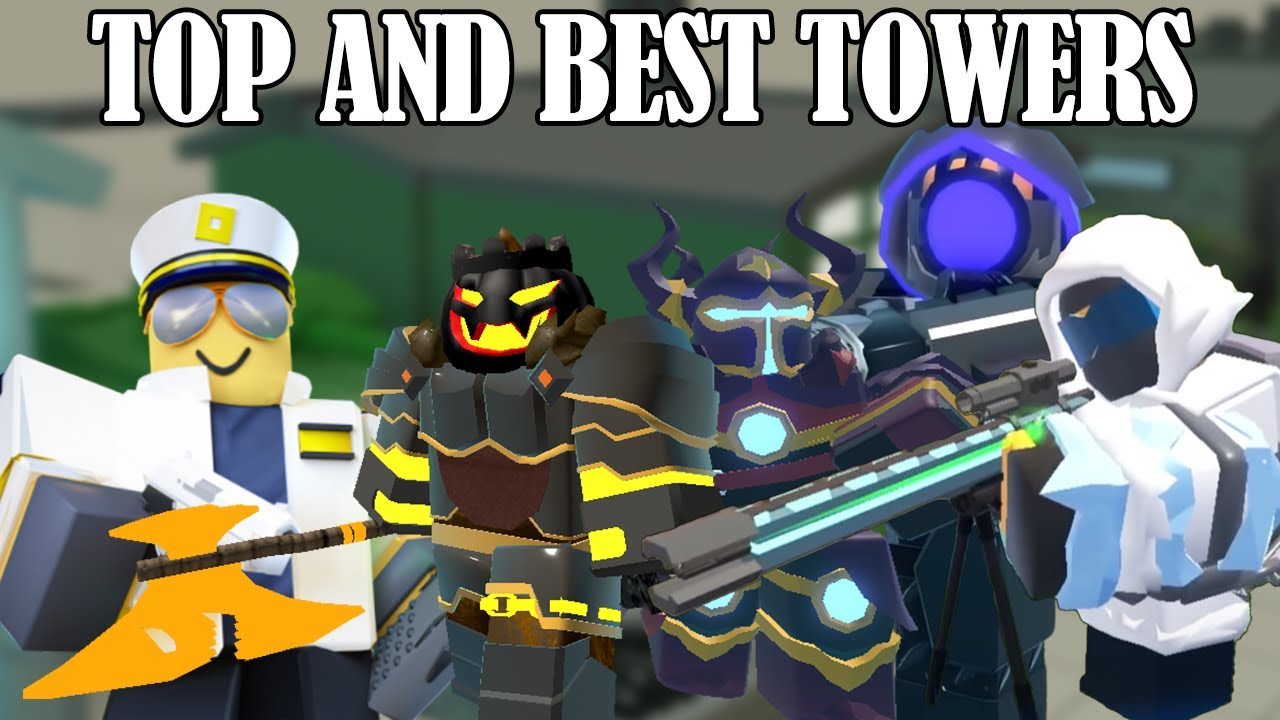 5 best towers for Roblox Tower Defense Simulator