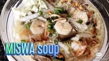MISWA SOUP with Mushrooms and Shrimp