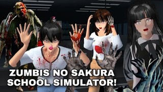 ZUMBIS no SAKURA SCHOOL SIMULATOR?? 😱 - Respondendo Comentários 7# 💟