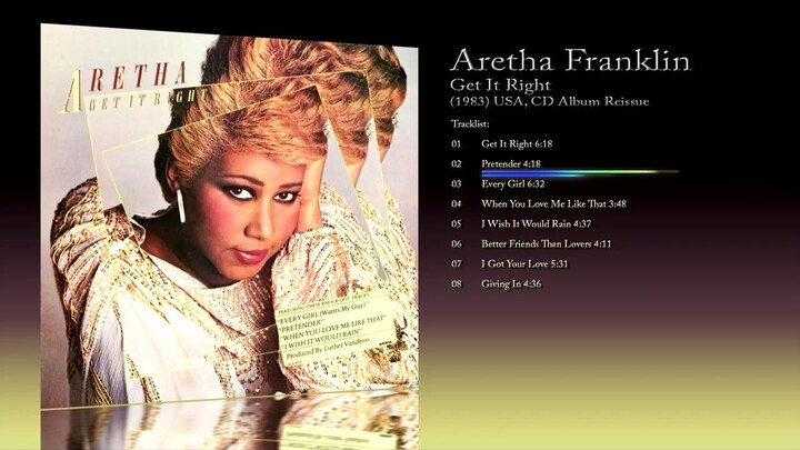 Aretha Franklin (1983) Get It Right [1998 CD Reissue, Album]