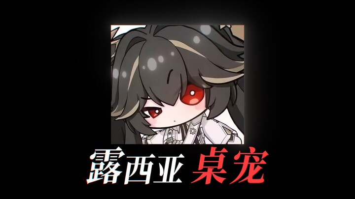 “It took me a month, but I finally finished my Little Lu tabletop pet~”