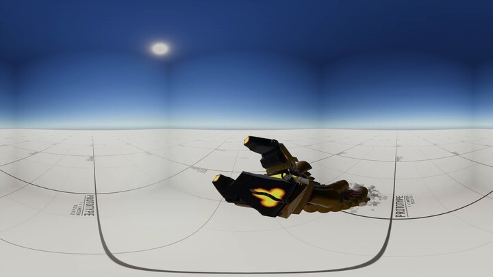 [พาโนรามา 360°] เมื่อหนอนจักรกลยักษ์วิ่งไล่คุณ โคตรเจ๋ง! ! ! !