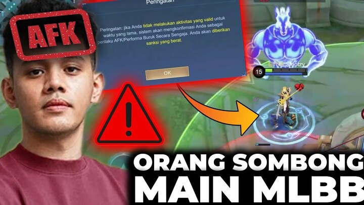 Ketika GW jadi Mode Orang Sombong Main Mobile Legends!! Masih Bisa Menang!! - Mo