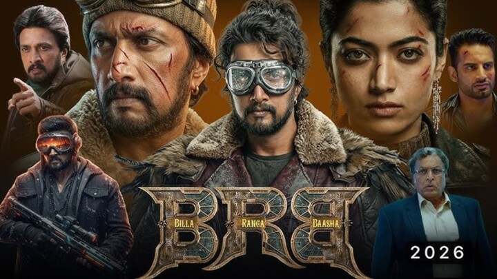 BRB (HD) | Kichcha Sudeepa | New South Indian Movie | Hindi Dubbed | Billa Ranga Baasha | BRB First