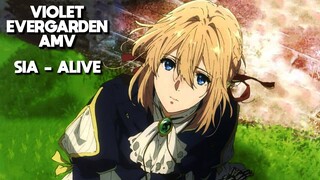 Violet Evergarden AMV - Alive - Sia