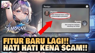 FITUR CHAT SUDAH RILIS!! HATI-HATI KENA SCAM!! | Honkai: Star Rail