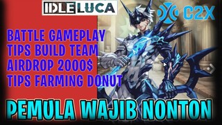 IDLE LUCA GAME NFT GRATIS CUAN LUBER, PEMULA WAJIB NONTON