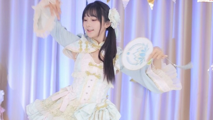 【鱼子酱】《芒种》中华风洛丽塔打歌服套装 直播跳舞录屏