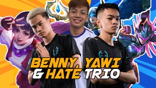 YAWI and HATE and BENNY CONNECTION!