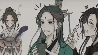 Luo Binghe dan Lan Wangji: Lebih baik bawa istrimu pergi dulu