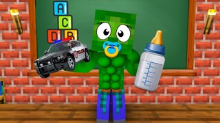 Monster School : BREWING BABY ZOMBIE - Minecraft Animation