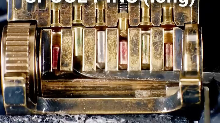 不同工具开锁 #自愈 #asmr