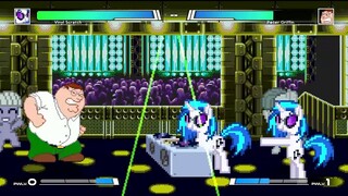 M.U.G.E.N Request Battle: Vinyl Scratch vs. Peter Griffin