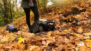 ⚠️RC CAR EXPEDITION⚠️ KRCSKY LES #9 - TRX4, DEFENDER_S, roots&leafs