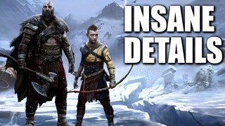 "Dad of War" Ragnarok Insane Details (god of war)