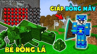 MINECRAFT VUA RỒNG TẬP 8 | CHẾ TẠO GIÁP RỒNG MÂY, ẤP TRỨNG RỒNG LÁ VÀ RỒNG HOANG DÃ KHẮP NƠI