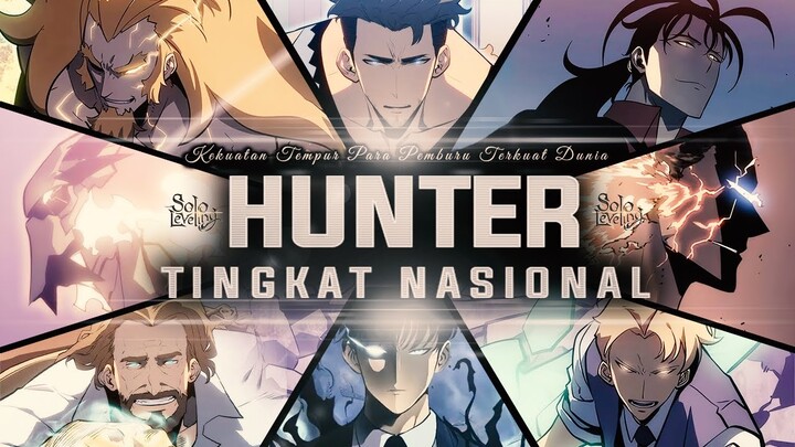 5 Hunter Tingkat Nasional Terkuat di Solo Leveling